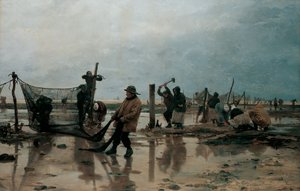 Netze befestigen, 1885