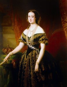 Französische Kaiserin Eugenie von Edouard Louis Dubufe