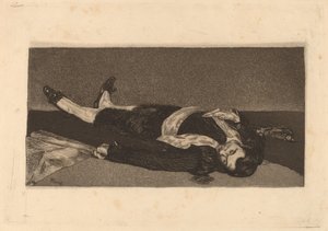 Toter Torero (Torero mort) von Édouard Manet
