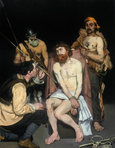 Jesus wird von den Soldaten verspottet