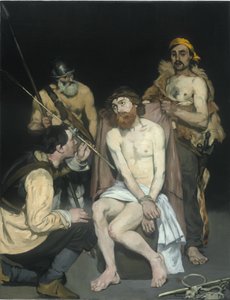 Jesus wird von den Soldaten verspottet, 1865 von Édouard Manet