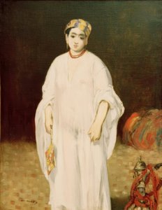 Junge Frau im orientalischen Kostüm (Die Sultanin) von Édouard Manet