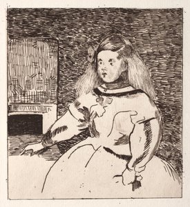 Die Infantin Margarete von Édouard Manet