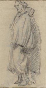 Mann mit Umhang (verso) von Édouard Manet