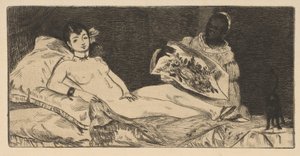 Olympia kleiner Teller, 1867