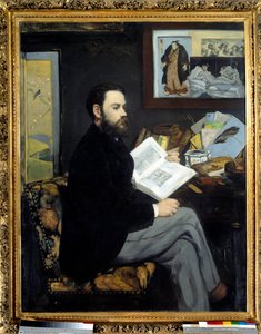 Porträt von Emile Zola (1840-1902) von Édouard Manet