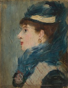 Porträt einer Dame von Édouard Manet
