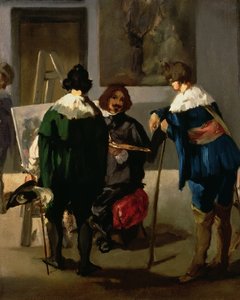 Szene in einem spanischen Atelier