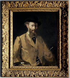 Selbstporträt mit Palette von Édouard Manet