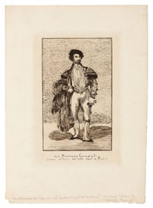 Die Balletttänzerin (Don Mariano Camprubi) von Édouard Manet