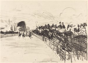 Die Rennen von Édouard Manet