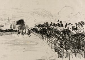 Die Rennen von Édouard Manet