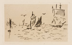 Das Meer, Tafel 7 aus Le Fleuve