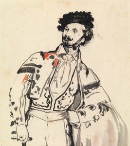 Der spanische Tänzer, Don Mariano Camprubi, ca. 1862