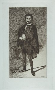 Der tragische Schauspieler: Rouvière in der Rolle des Hamlet