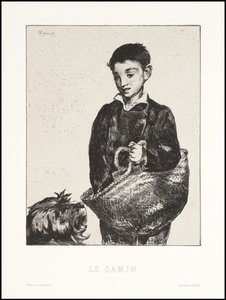 Der Straßenjunge, 1862 von Édouard Manet