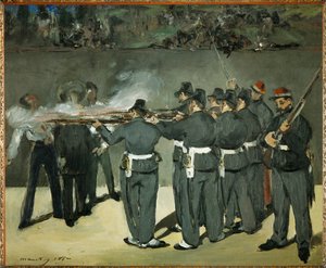 Die Hinrichtung von Kaiser Maximilian von Edouard Manet