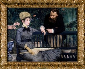 Der Wintergarten im Gewächshaus von Édouard Manet