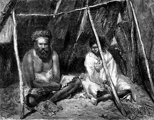 Australische Aborigines, 1886