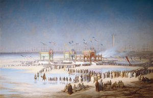 Einweihungszeremonie des Suezkanals in Port-Said, 17. November 1869, 1869