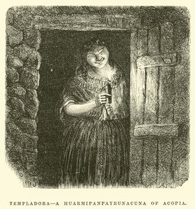 Templadora, eine Huarmipanpayrunacuna von Acopia von Edouard Riou