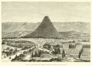 Die Stadt und das Tal von Arequipa, von den Höhen von Yanahuara