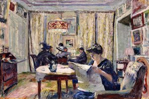 Bridge-Spieler, ca. 1911 von Edouard Vuillard