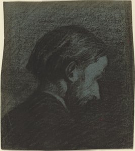 Kopf eines bärtigen Mannes von Edouard Vuillard