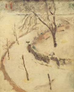 Der Winter auf dem Berlioz-Platz von Edouard Vuillard