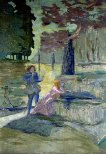Pelleas et Melisande. Illustration für die Oper von Claude Debussy