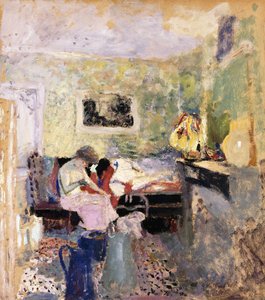 Das grüne Schlafzimmer, 1905 von Edouard Vuillard