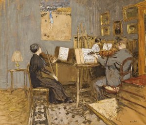 Das morgendliche Konzert, Place Vintimille; Le concert matinal, place Vintimille, 1937-1938