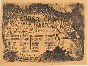 Ein Volksfeind von Edouard Vuillard