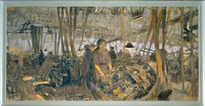 Waffenfabrik in Lyon: die Türme von Edouard Vuillard