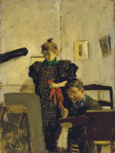 Vallotton bei den Natansons, 1897 von Edouard Vuillard