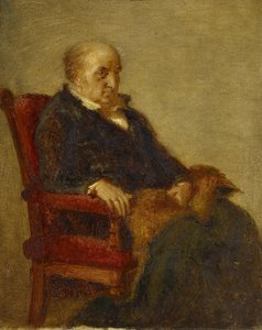 Studie für das Porträt von Wilhelm von Schadow von Eduard Bendemann