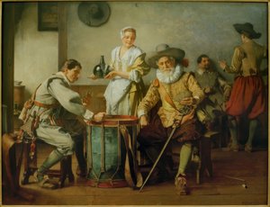 Kartenspieler von Eduard Charlemont