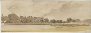 Der Amtssee und das Kloster Chorin von Eduard Gaertner