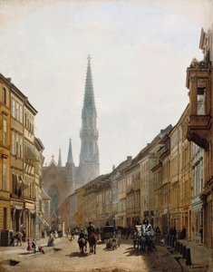Die Brüderstraße von Eduard Gaertner