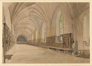 Halle aus dem Kloster Pelplin von Eduard Gaertner