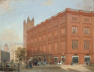 Die Akademie der Architektur von Eduard Gaertner