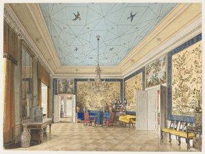 Der Chinesische Saal im Königlichen Palast, Berlin von Eduard Gaertner