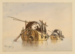 Boot aus Hongkong von Eduard Hildebrandt