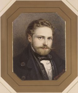 Selbstbildnis von Eduard Hildebrandt