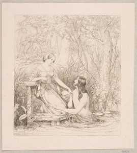 Liden Gunver und der Meermann von Edvard Lehmann