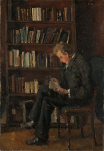 Andreas beim Lesen
