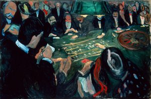 Am Roulettetisch in Monte Carlo