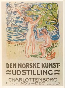 Edvard Munch: "Den Norske Kunst-Udstilling, Charlottenborg" von Edvard Munch