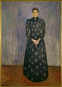 Inger Munch, die Schwester des Malers von Edvard Munch