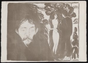 Eifersucht von Edvard Munch